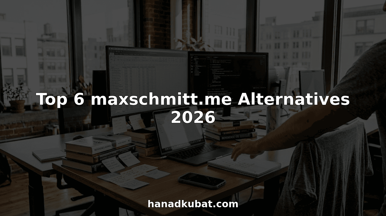 Top 6 maxschmitt.me Alternatives 2026