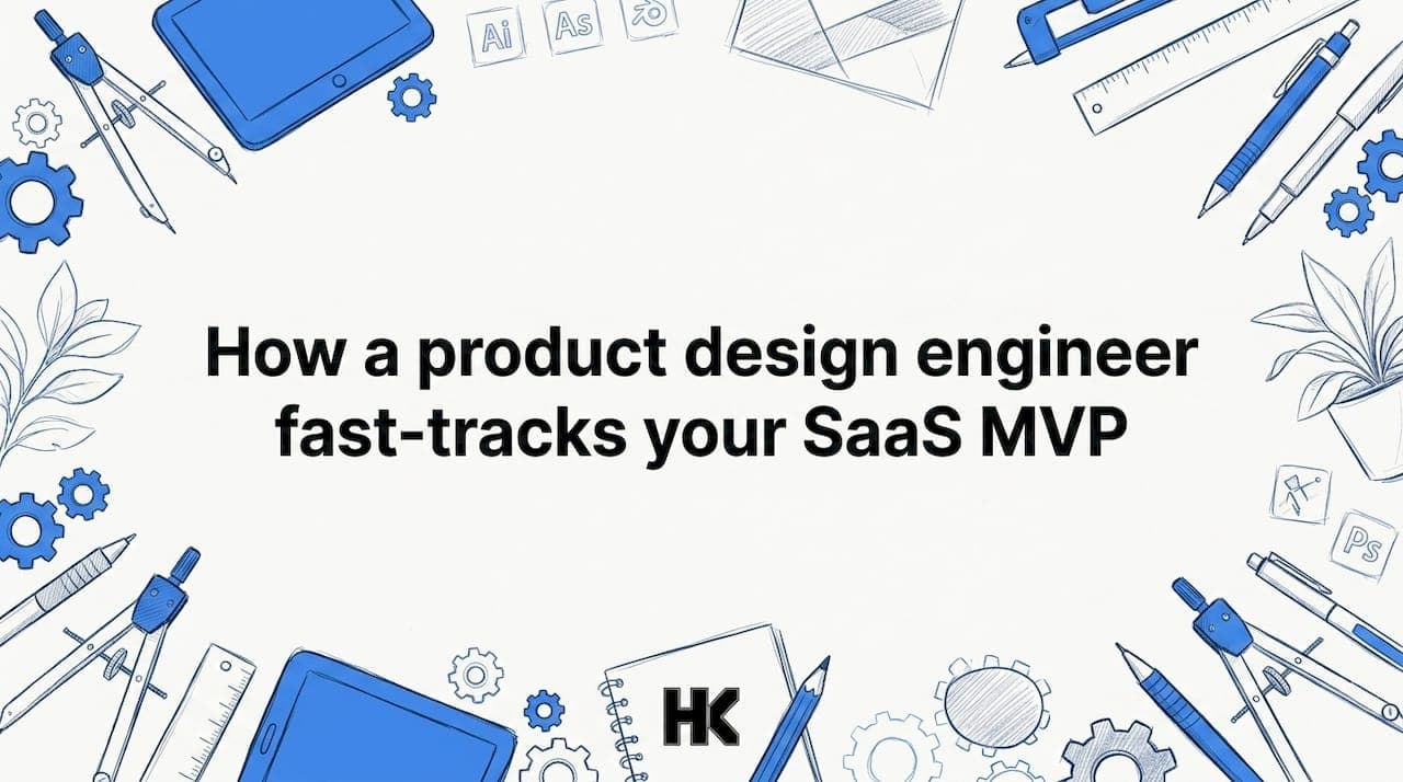 How a product design engineer fast-tracks your SaaS MVP
