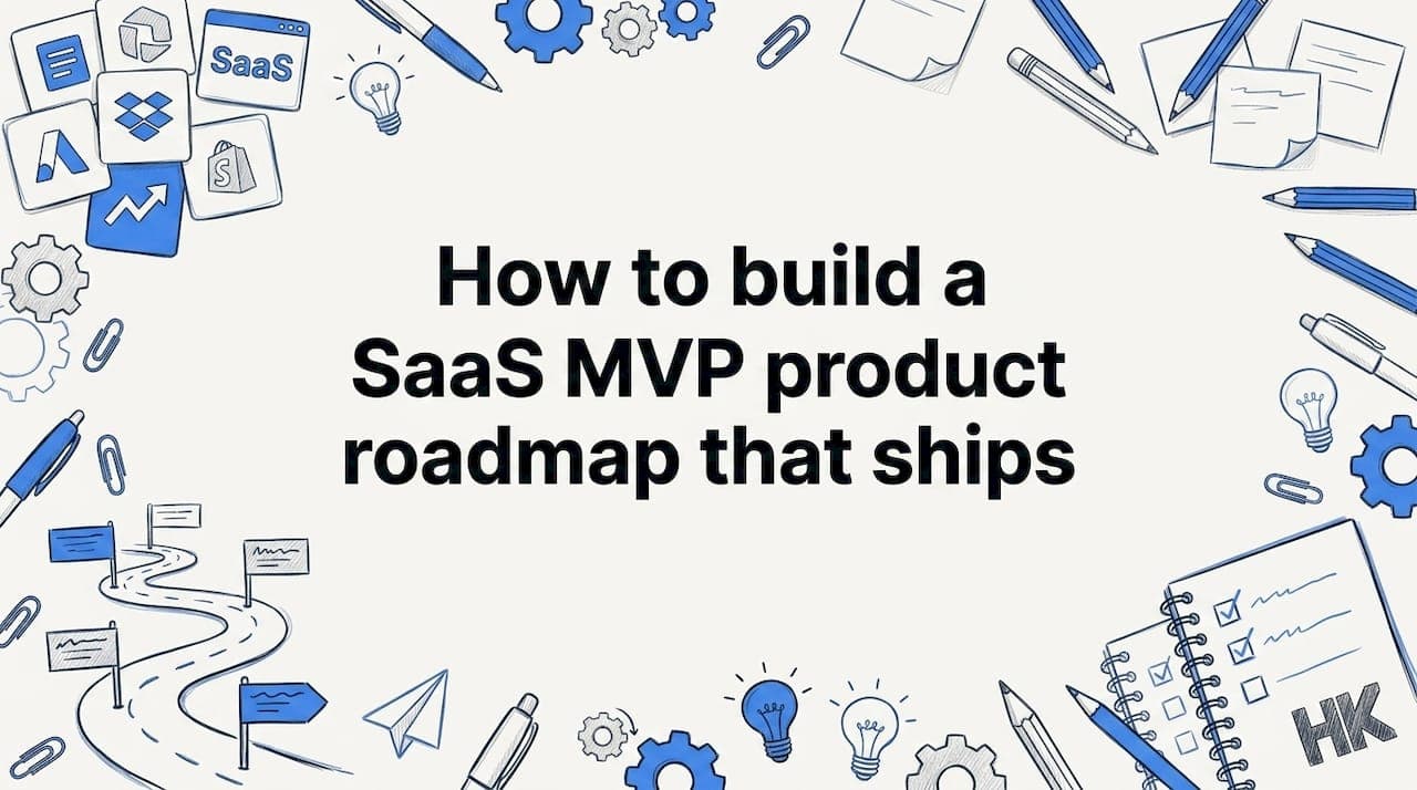 How to build a SaaS MVP product roadmap that ships