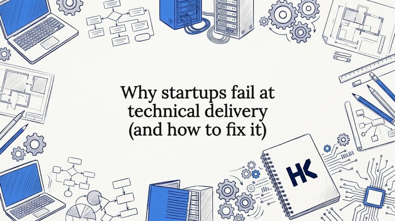 Why startups fail at technical delivery (and how to fix it)