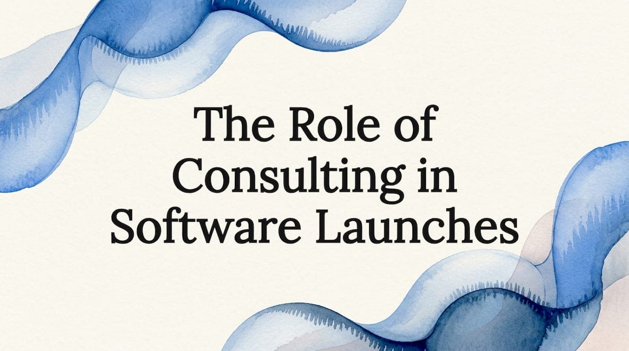 The Role of Consulting in Software Launches