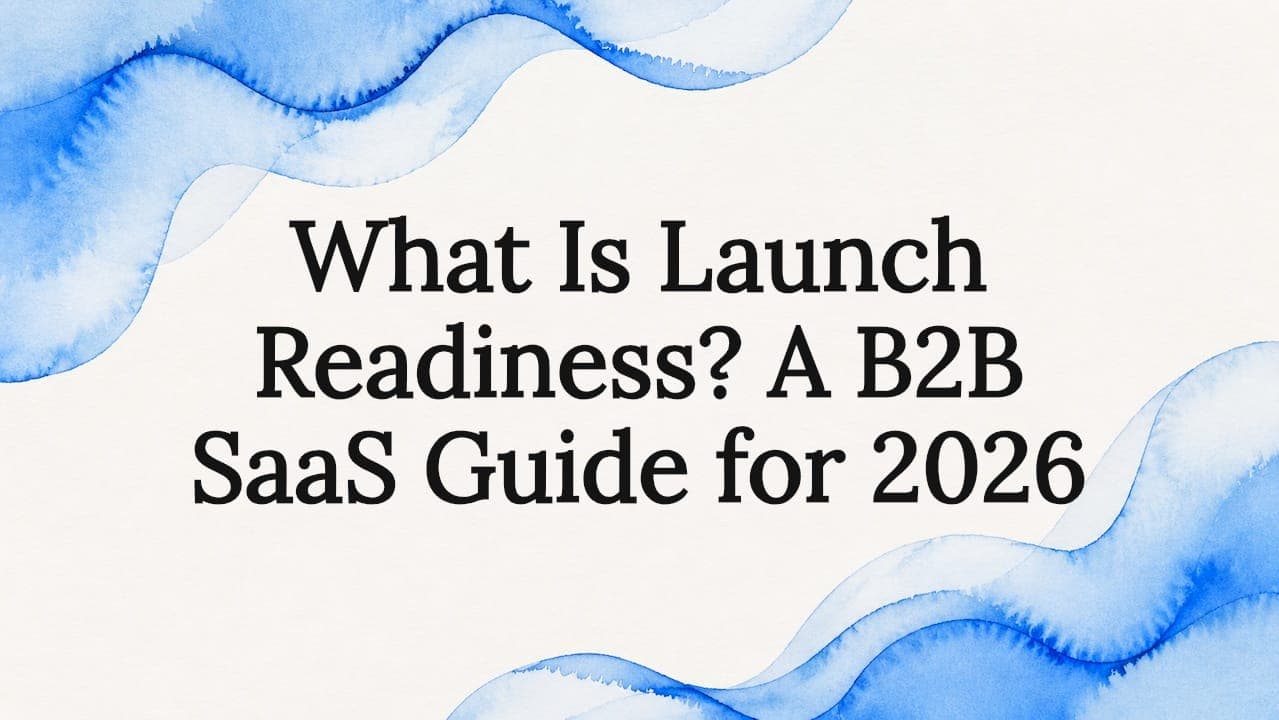 What Is Launch Readiness? A B2B SaaS Guide for 2026