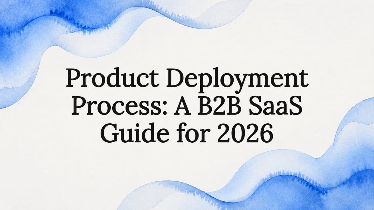 Product Deployment Process: A B2B SaaS Guide for 2026