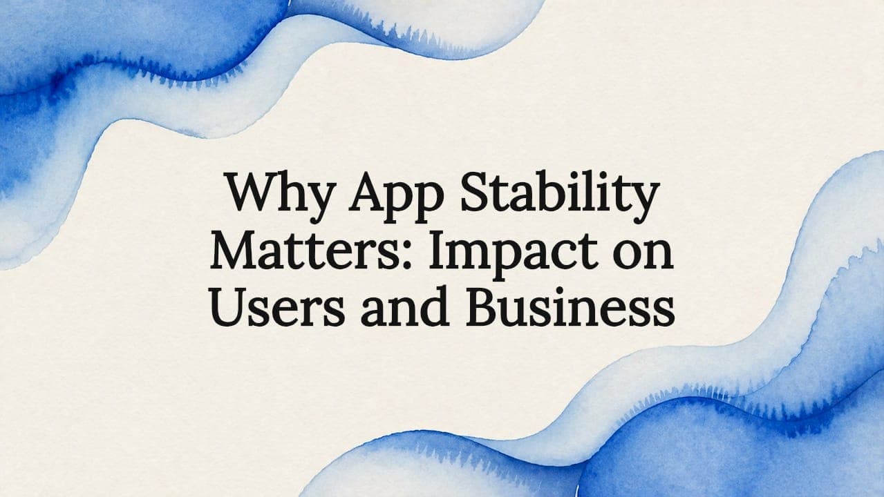 Why App Stability Matters: Impact on Users and Business