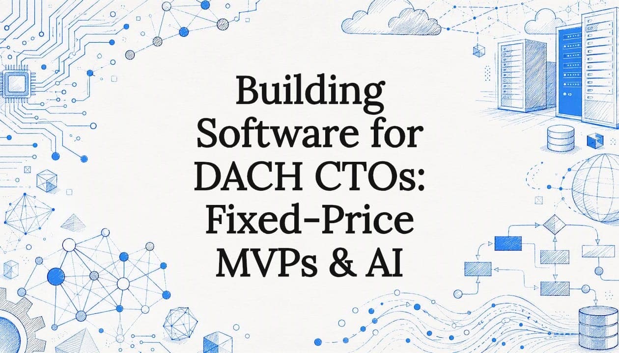 Building Software for DACH CTOs: Fixed-Price MVPs & AI