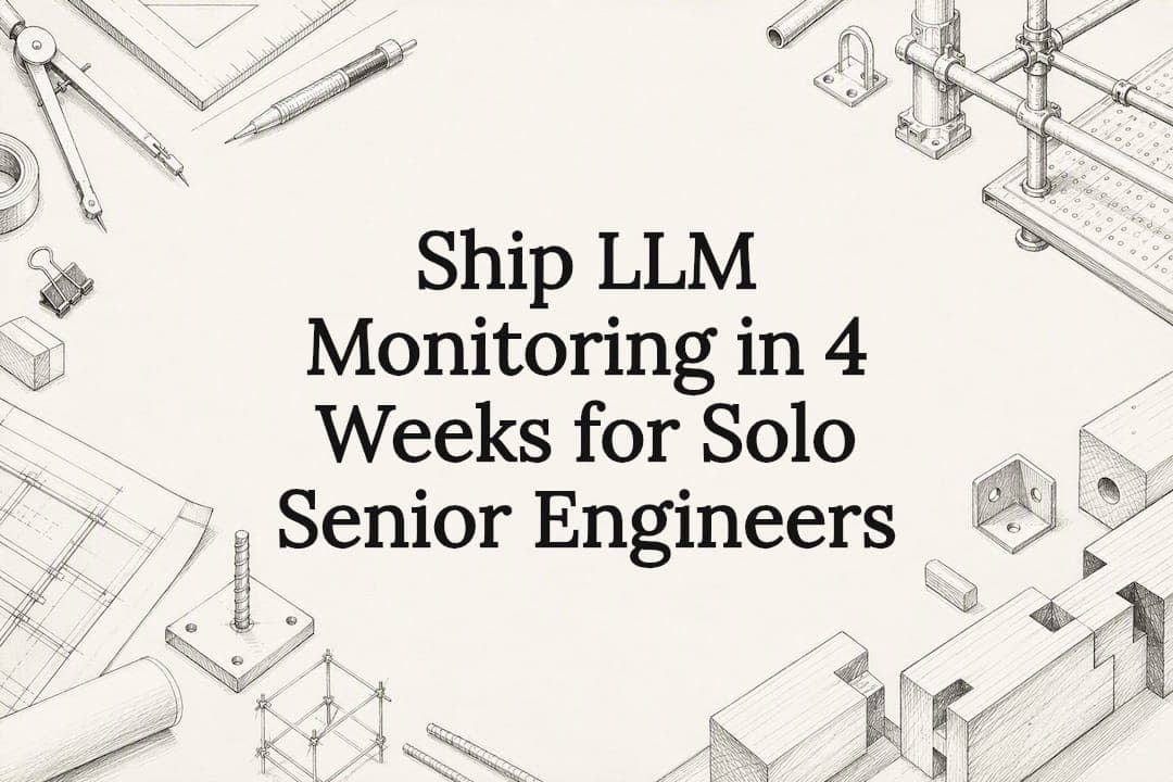 Ship LLM Monitoring in 4 Weeks for Solo Senior Engineers