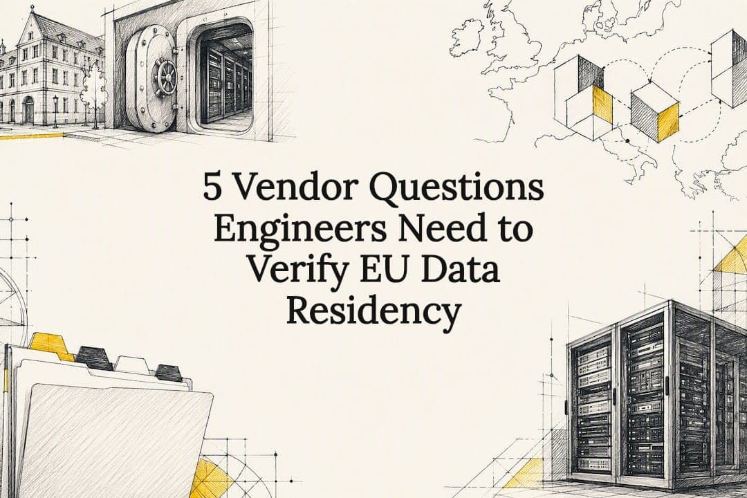 5 Vendor Questions Engineers Need to Verify EU Data Residency