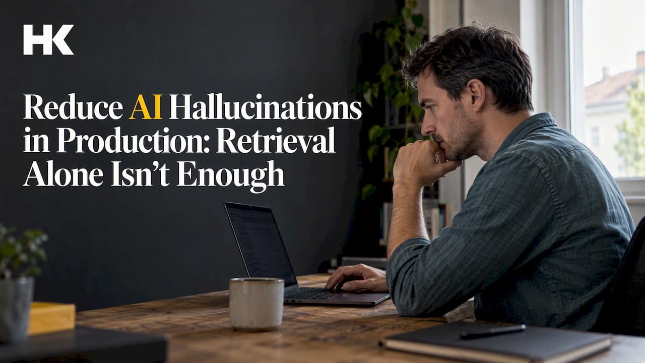 Reduce AI Hallucinations in Production: Retrieval Alone Isn’t Enough