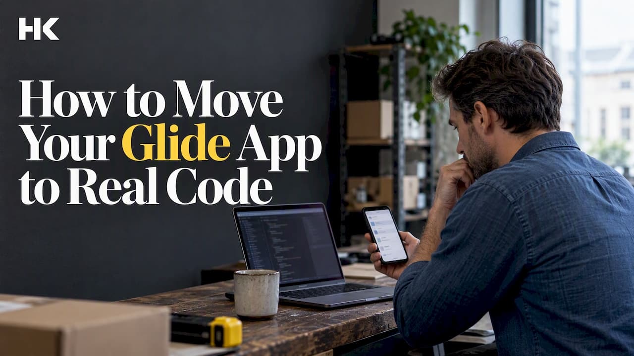 Glide App Migration: How to Move Your App to Real Code