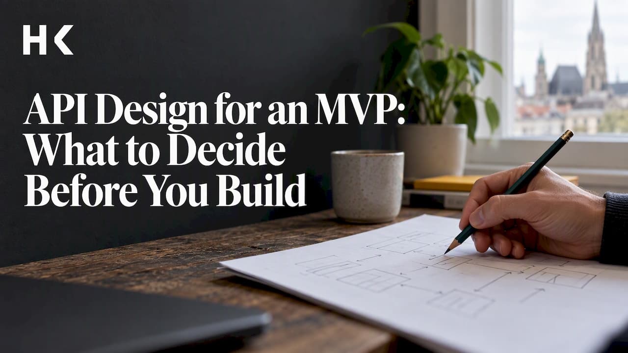 API Design for an MVP: What to Decide Before You Build